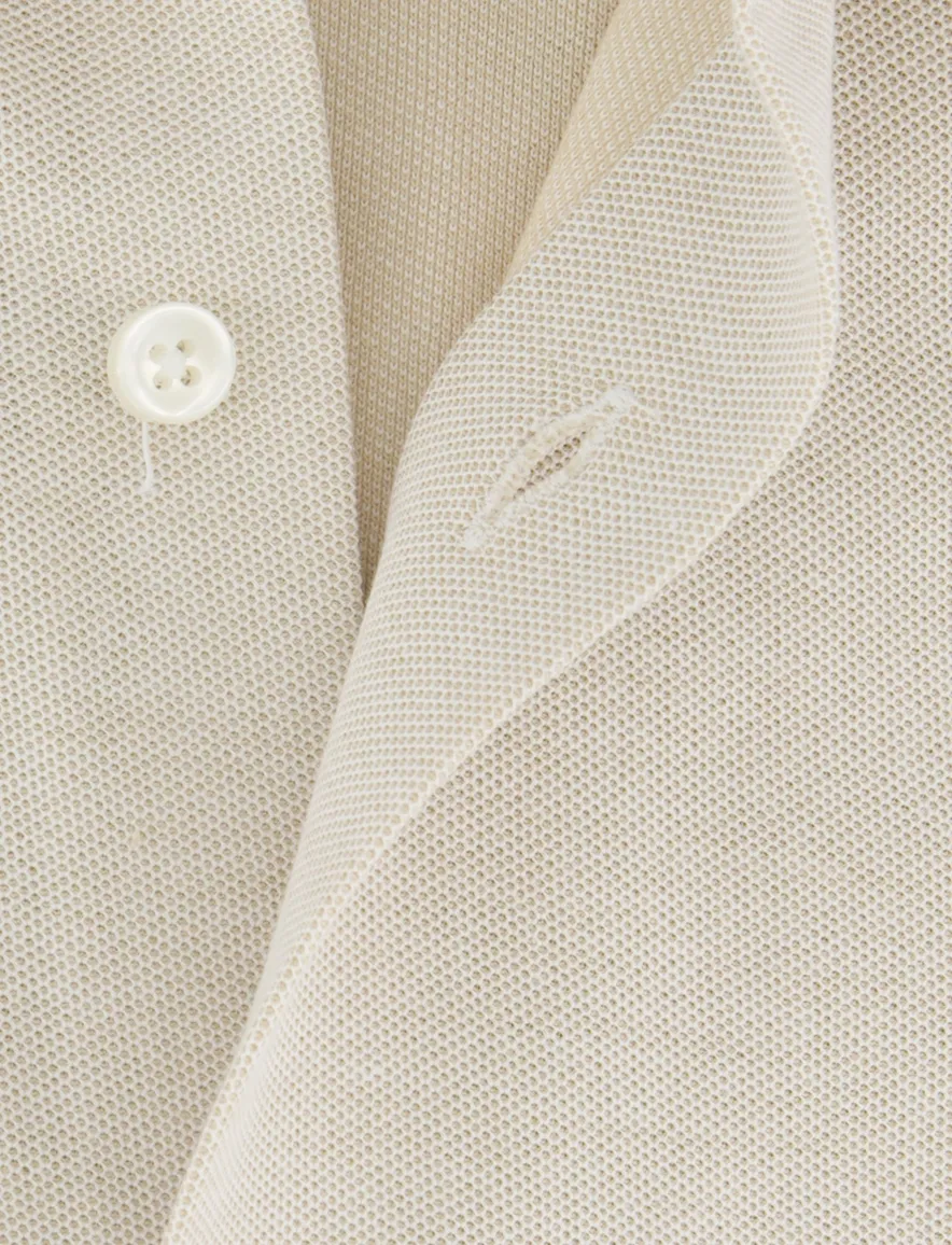 Beige slim fit ml7 overhemd Boss Black katoen