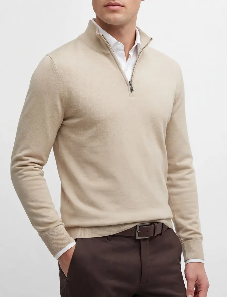 trui beige Boss Black