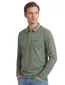 BOSS Green Plisy polo lange mouw groen Big & Tall