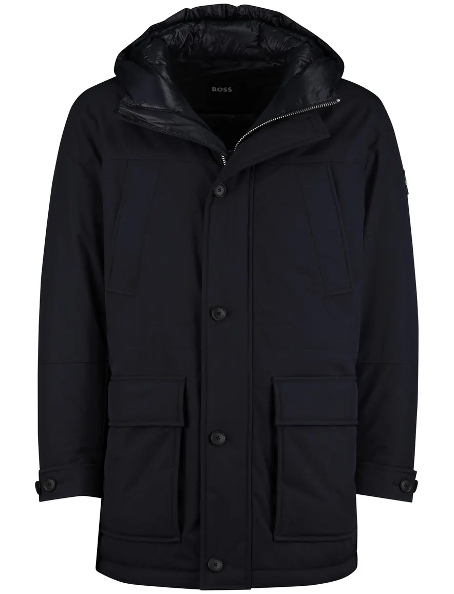 Boss Black winterjas H-Detoni navy