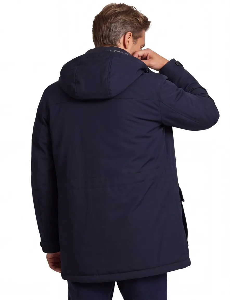 Boss Black winterjas H-Detoni navy