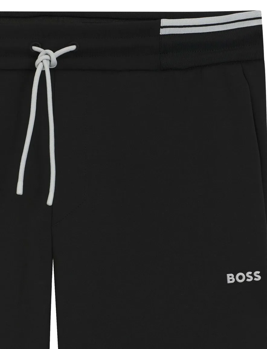 Big & Tall BOSS Green Joggingbroek Pants Zone zwart