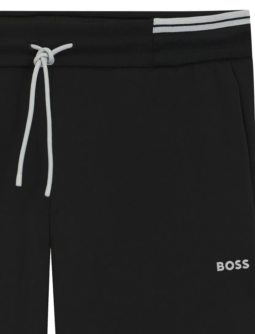 BOSS Green Pants Zone Joggingbroek zwart Big & Tall