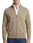BOSS Black H-Idino vest khaki katoen regular fit