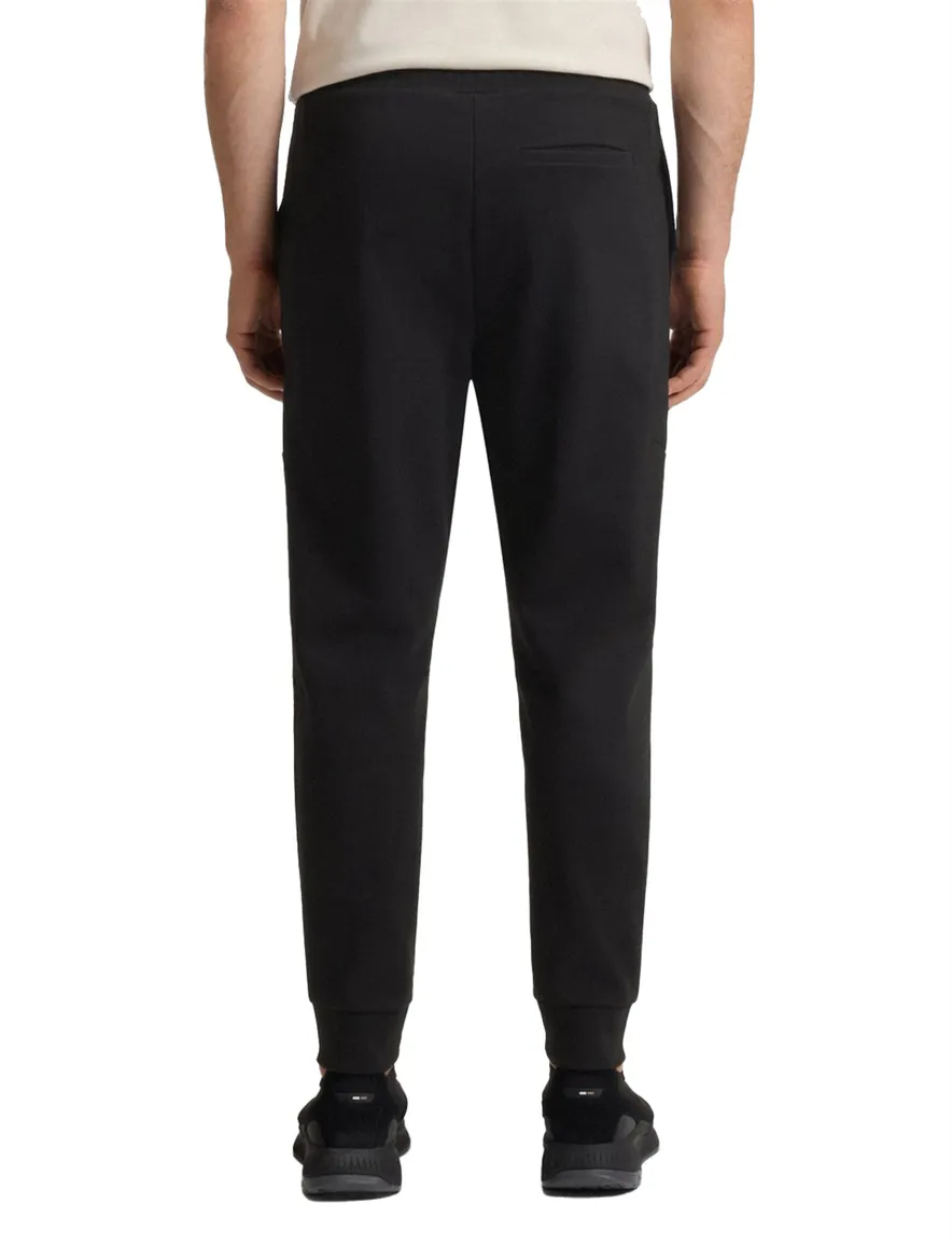 Boss Green zwart effen joggingbroek normale fit