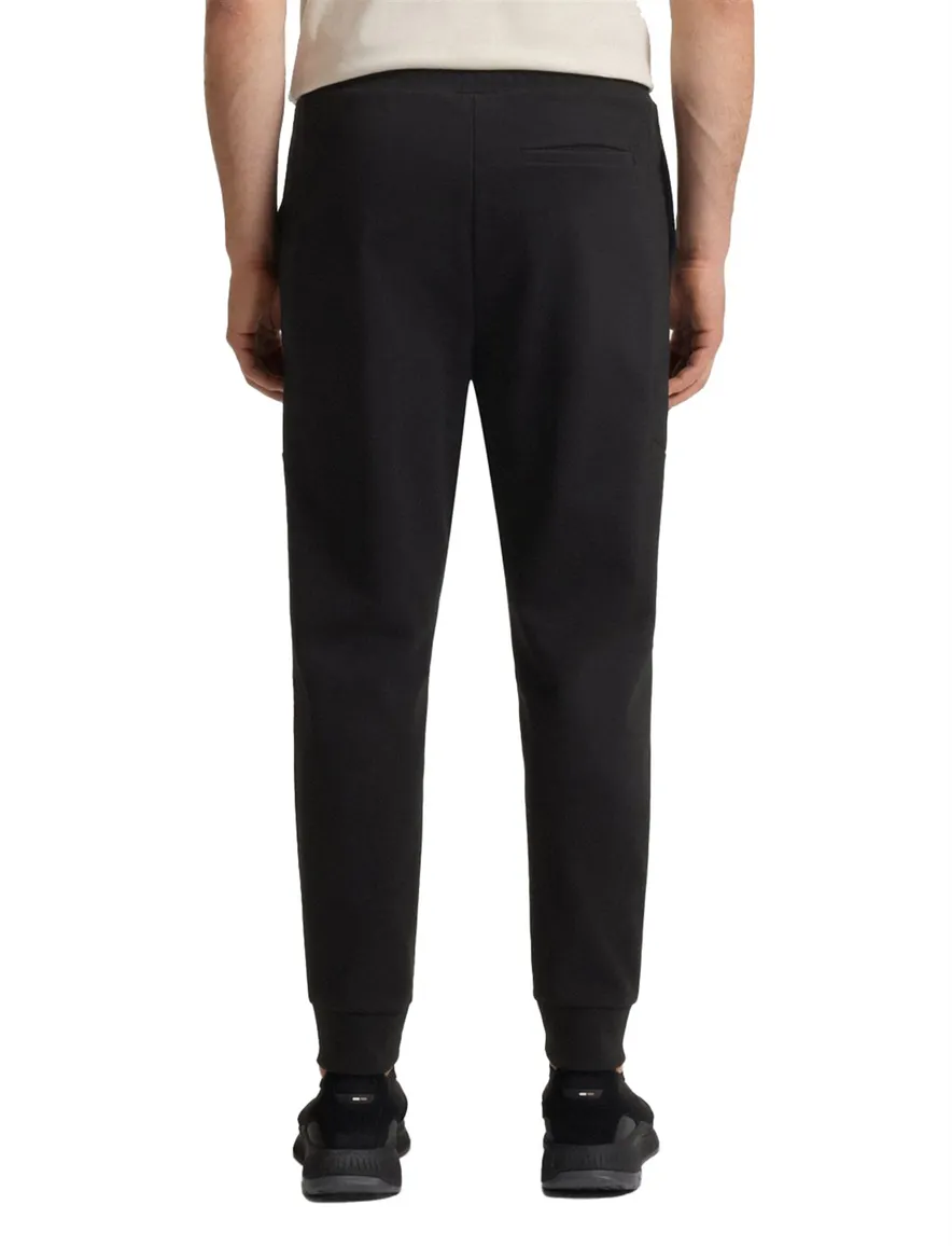 Boss Green zwart effen joggingbroek normale fit