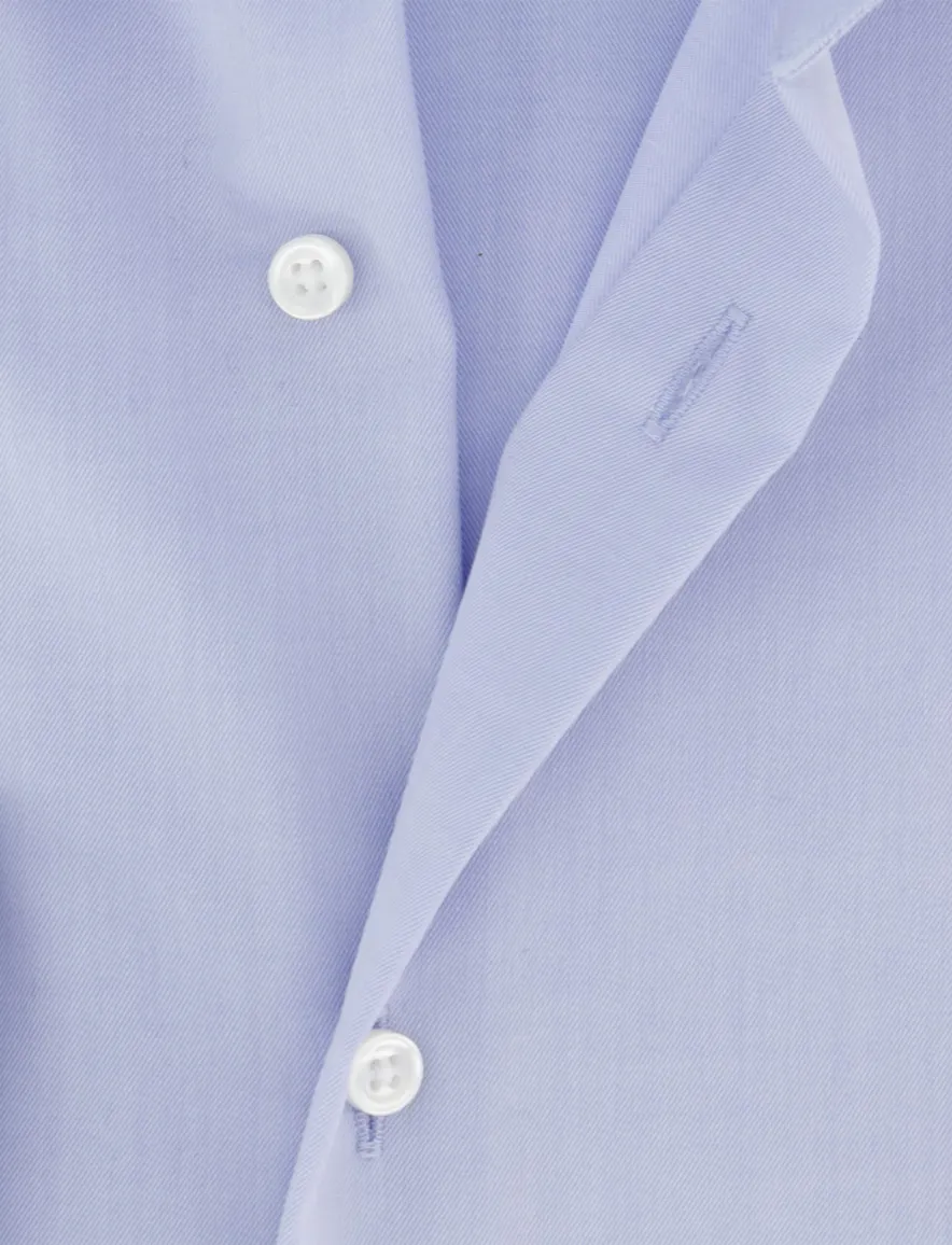 Boss one overhemd blauw slim fit