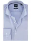 Lichtblauw slim fit ml7 overhemd Boss Black katoen