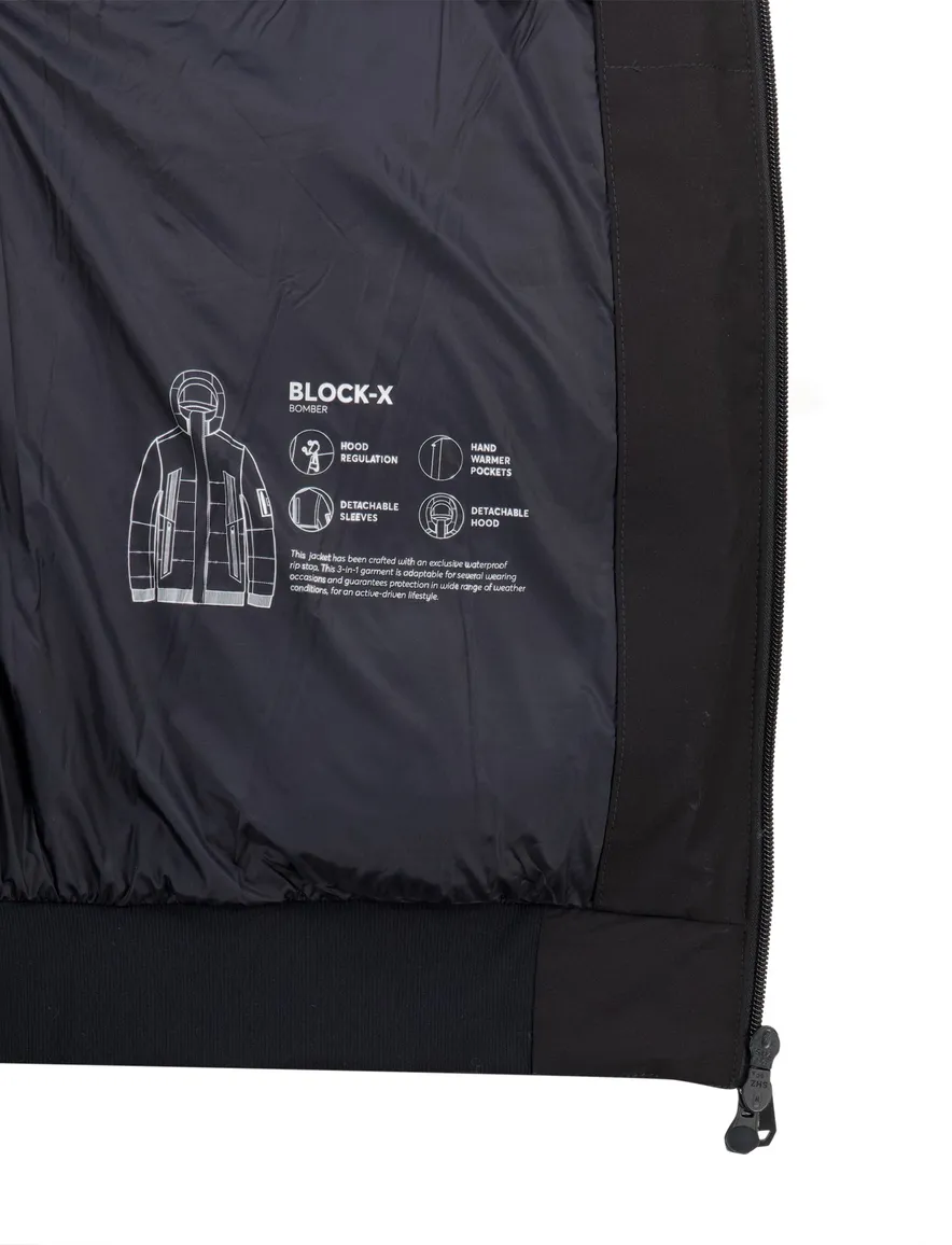 winterjas zwart Boss Green