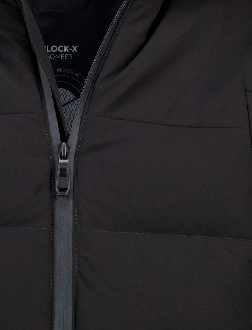 winterjas zwart Boss Green