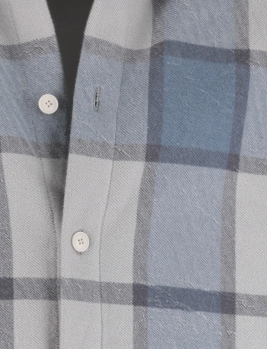 BOSS Orange Locky 2 overshirt blauw
