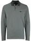 Boss Green Plisly poloshirt lange mouw groen normale fit