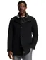 Boss Black H-Coxtan winterjas zwart effen wol normale fit