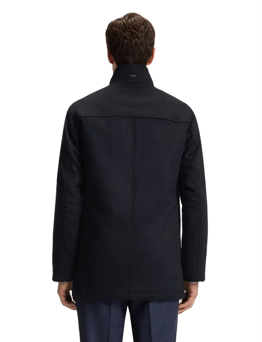 BOSS Black H-Coxtan-234 winterjas donkerblauw