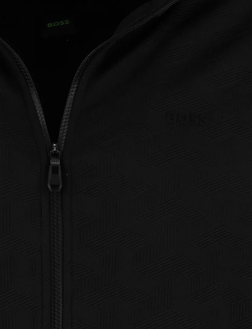 zwart Boss Green Mirror vest
