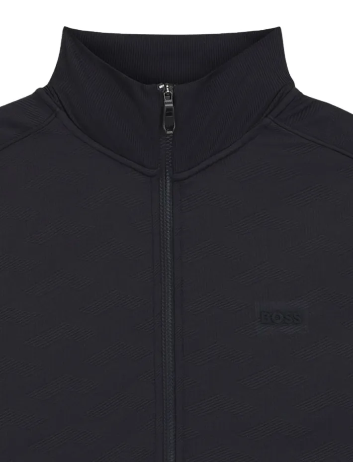 BOSS Green vest B&T SW Mirror FZ donkerblauw