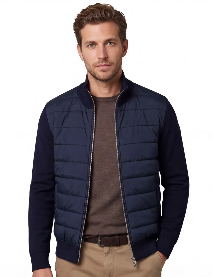 vest donkerblauw Boss Black