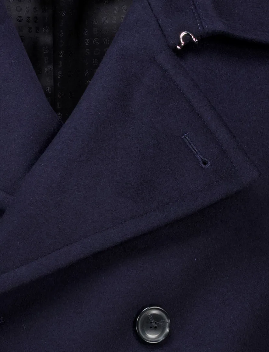 winterjas donkerblauw Boss Black
