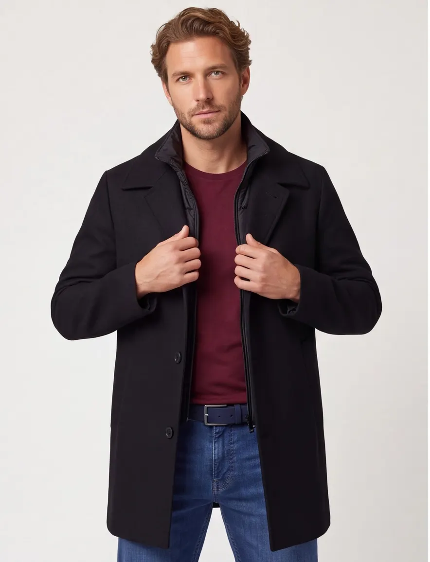 Boss Black H-clark winterjas zwart