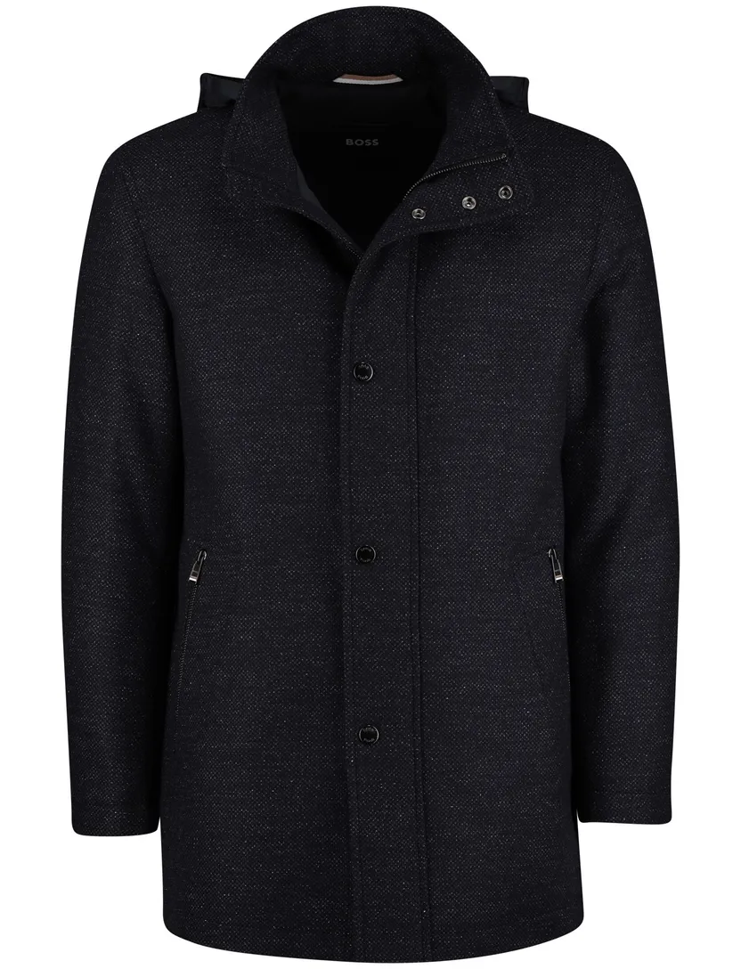 Donkerblauw tussenjas Boss Black