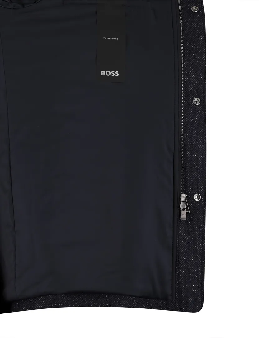 Donkerblauw tussenjas Boss Black