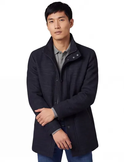 Hugo Boss Tussenjas Boss Black donkerblauw