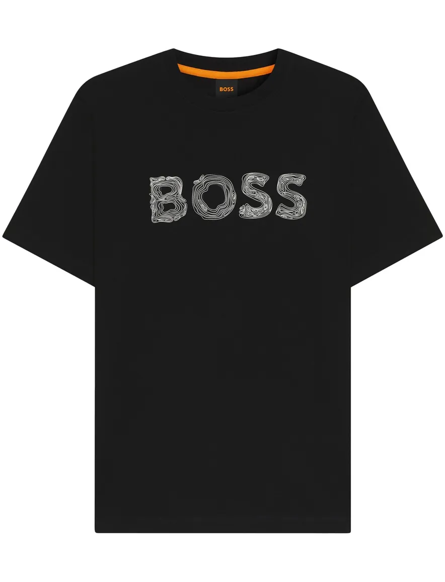 t-shirt zwart Boss Tee