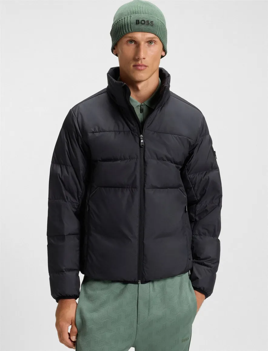 BOSS Green muts Asic Beanie-X groen
