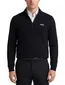 Boss Green Momentum-X half zip trui zwart normale fit