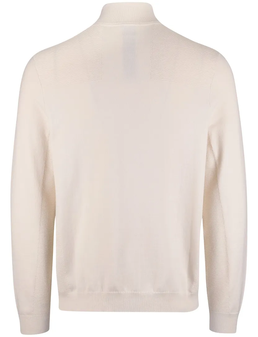 Boss trui half zip Green Momentum-X normale fit