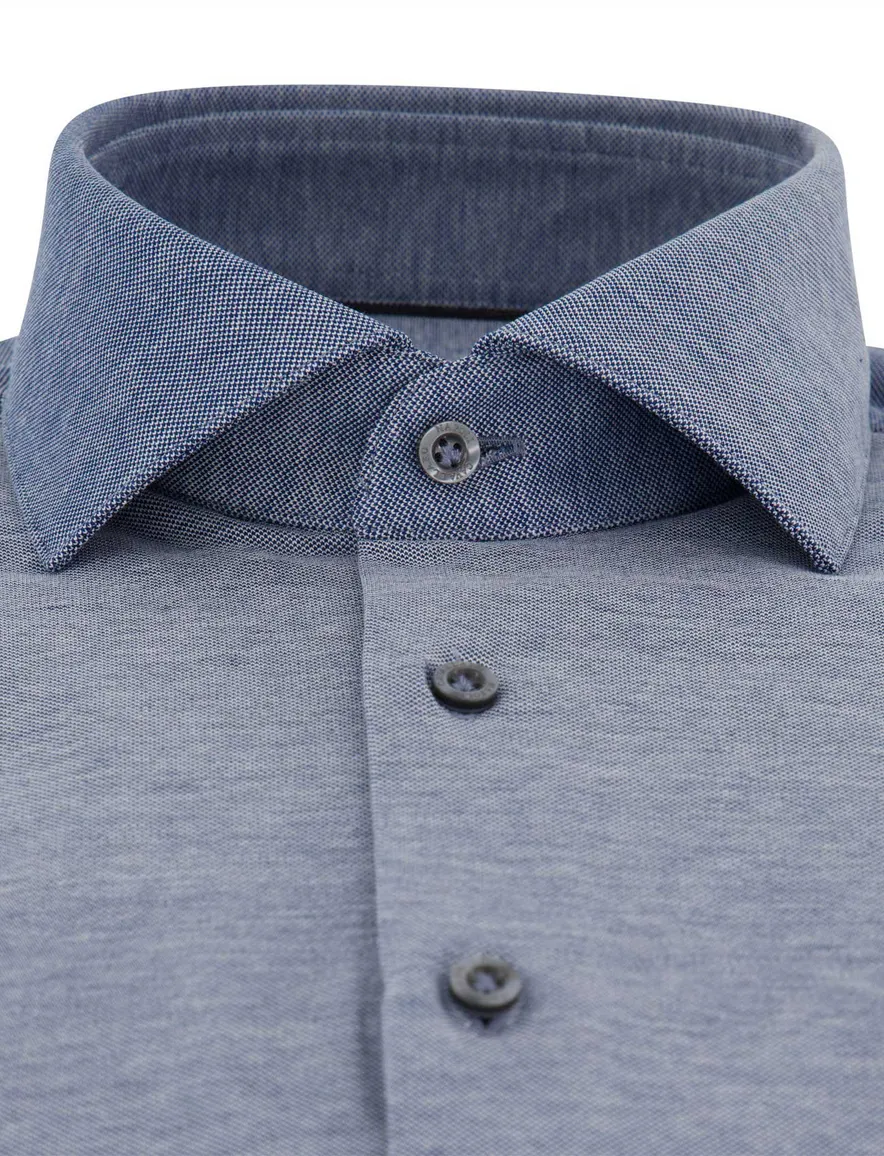 business overhemd blauw Cavallaro