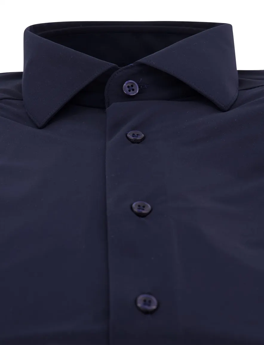 business overhemd donkerblauw Cavallaro Napoli