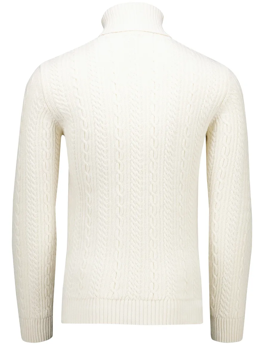 Cavallaro Mergio coltrui creme gebreid