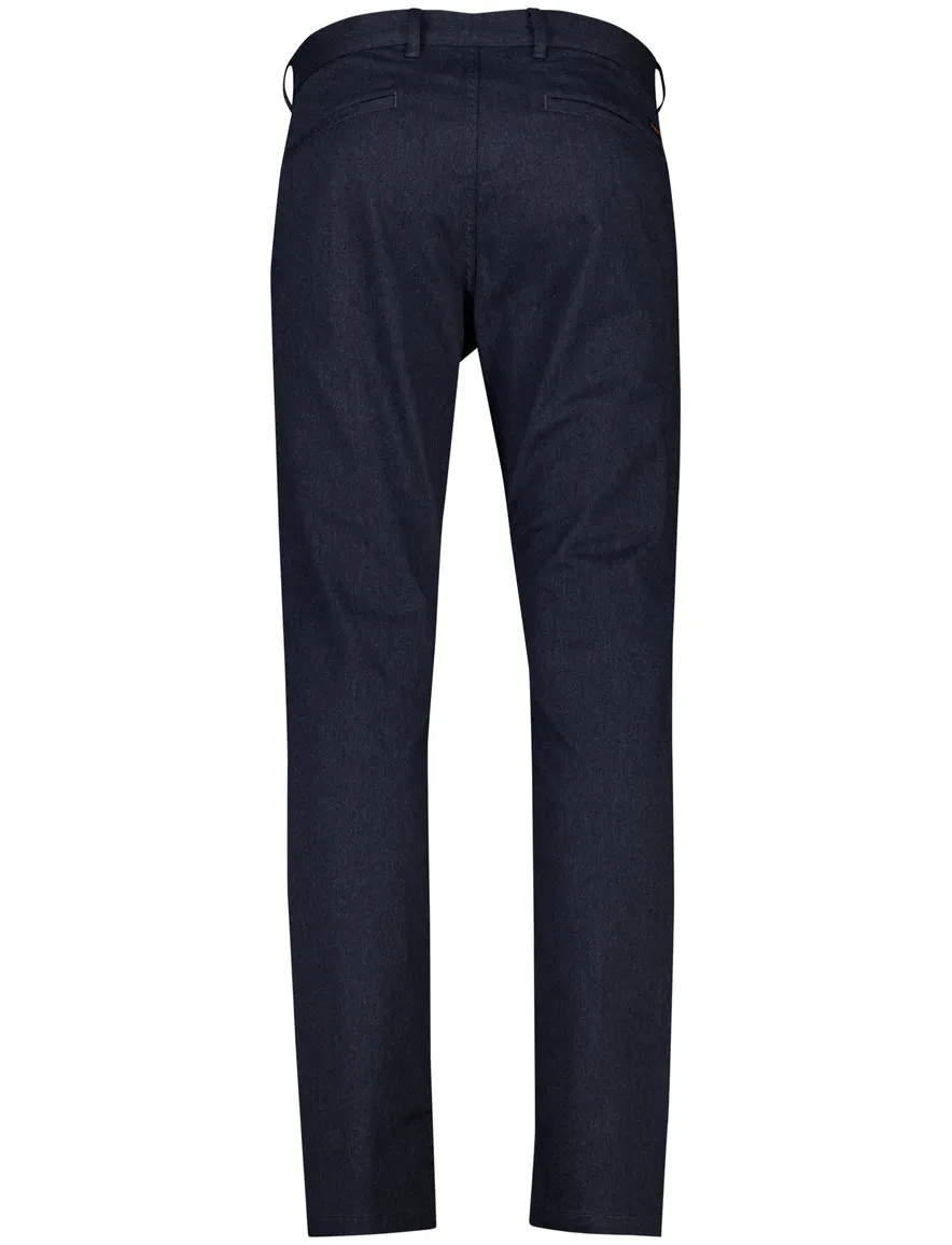 Pantalon chino donkerblauw Boss orange