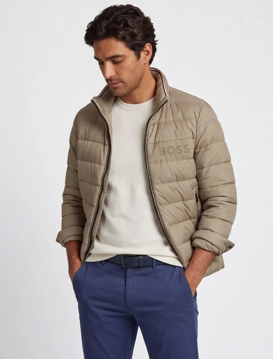 Hugo Boss h-cenitos winterjas groen