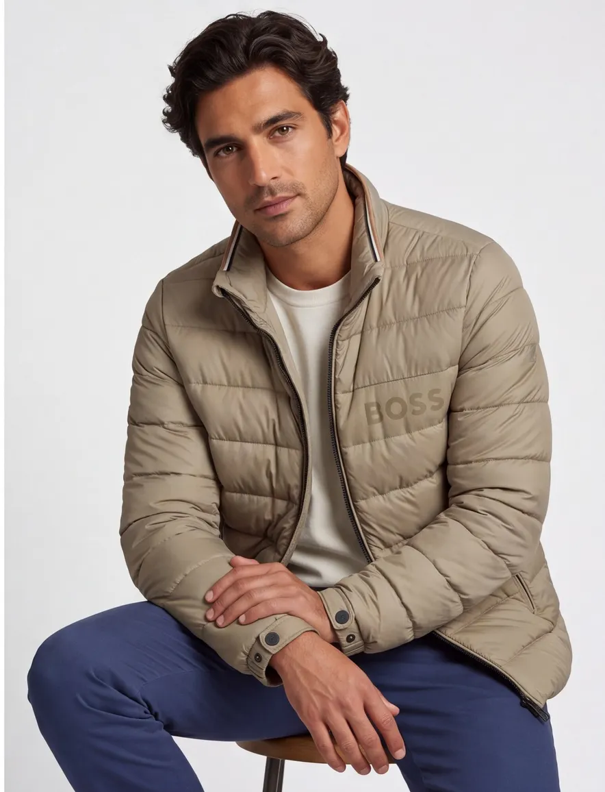 Hugo Boss h-cenitos winterjas groen