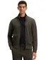 Boss Black H-sheperd vest donkergroen katoen normale fit