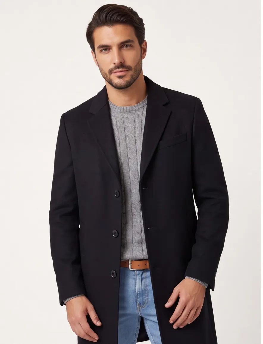 BOSS Black manteljas H-Jared zwart