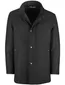 Manteljas BOSS Black H-Camron grijs navy wol