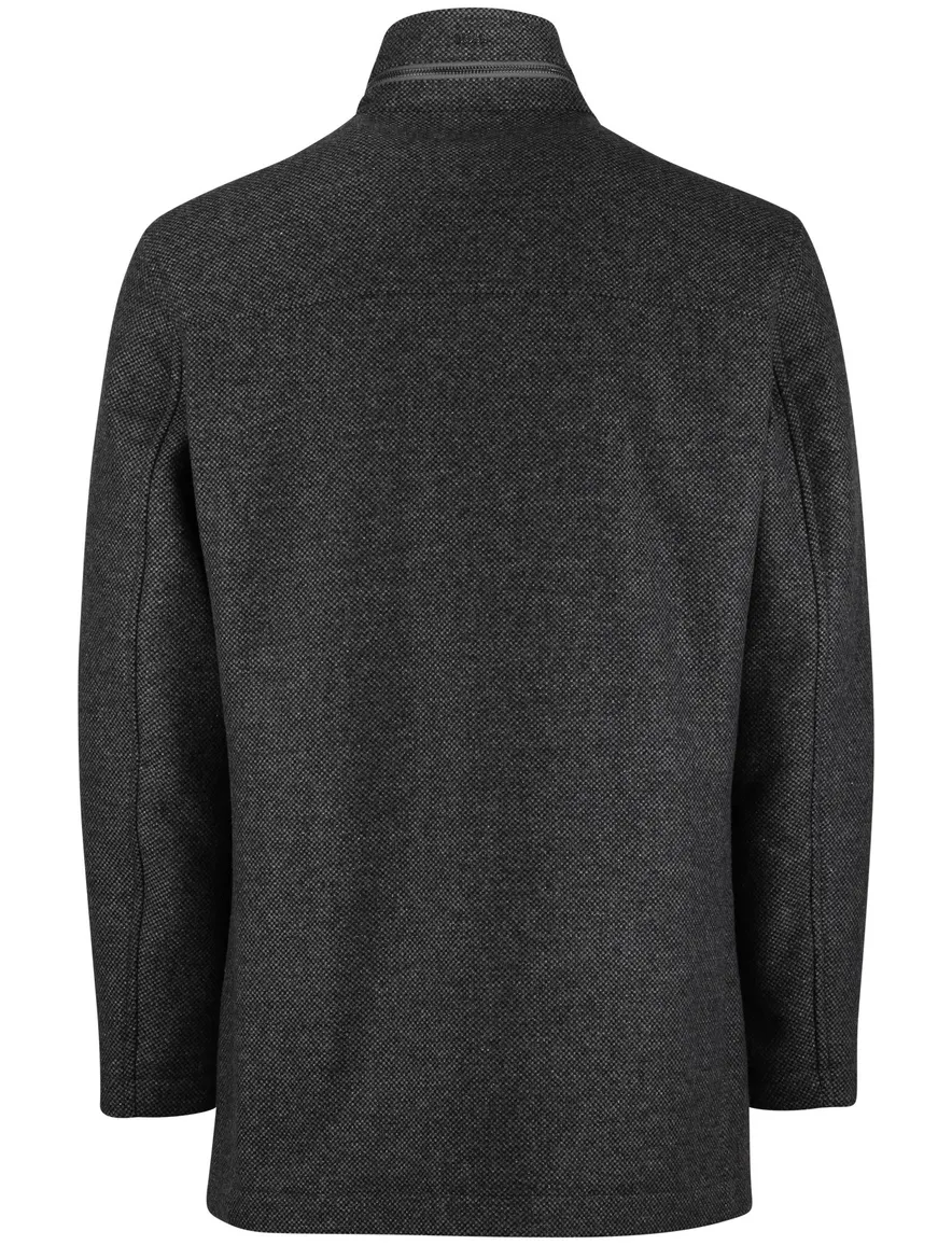 Boss black h-camron winterjas lang navy