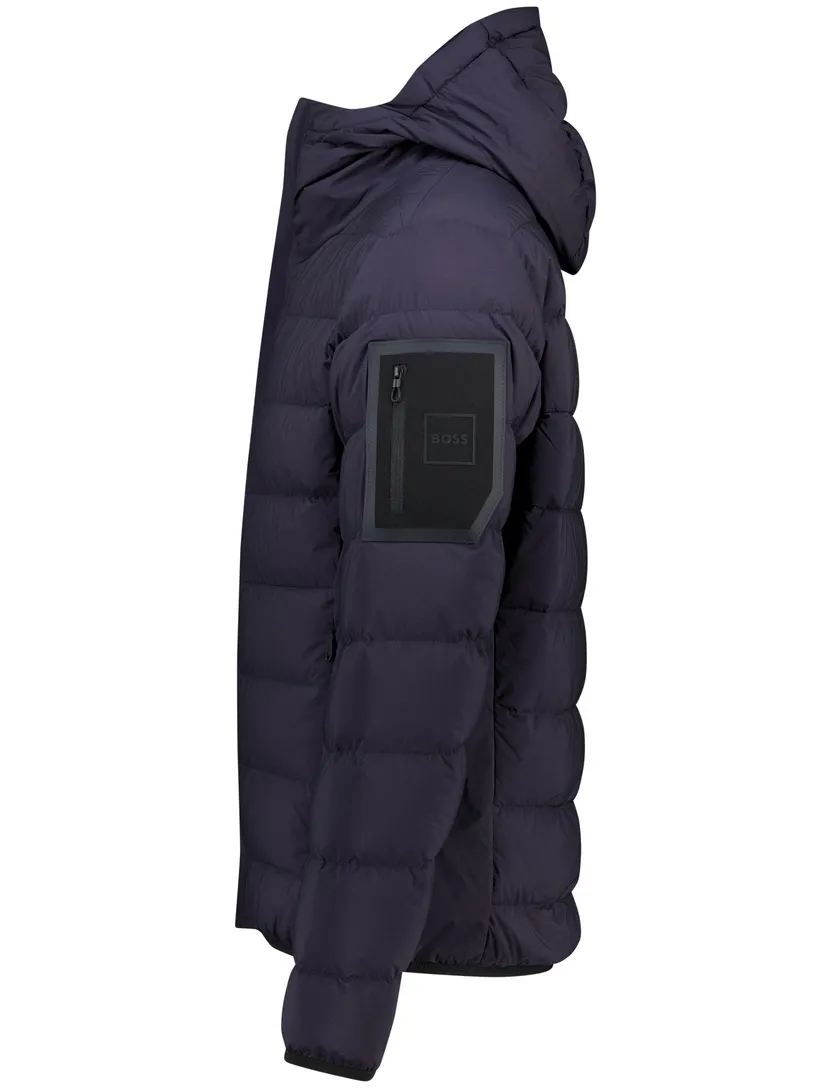 Donkerblauw Boss Green tussenjas