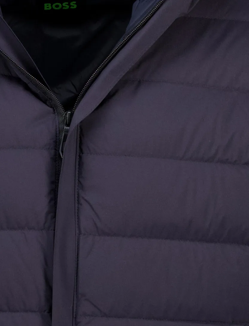 Donkerblauw Boss Green tussenjas