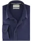 Cast Iron overhemd donkerblauw effen slim fit katoen