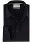 Cast Iron casual overhemd zwart slim fit katoen