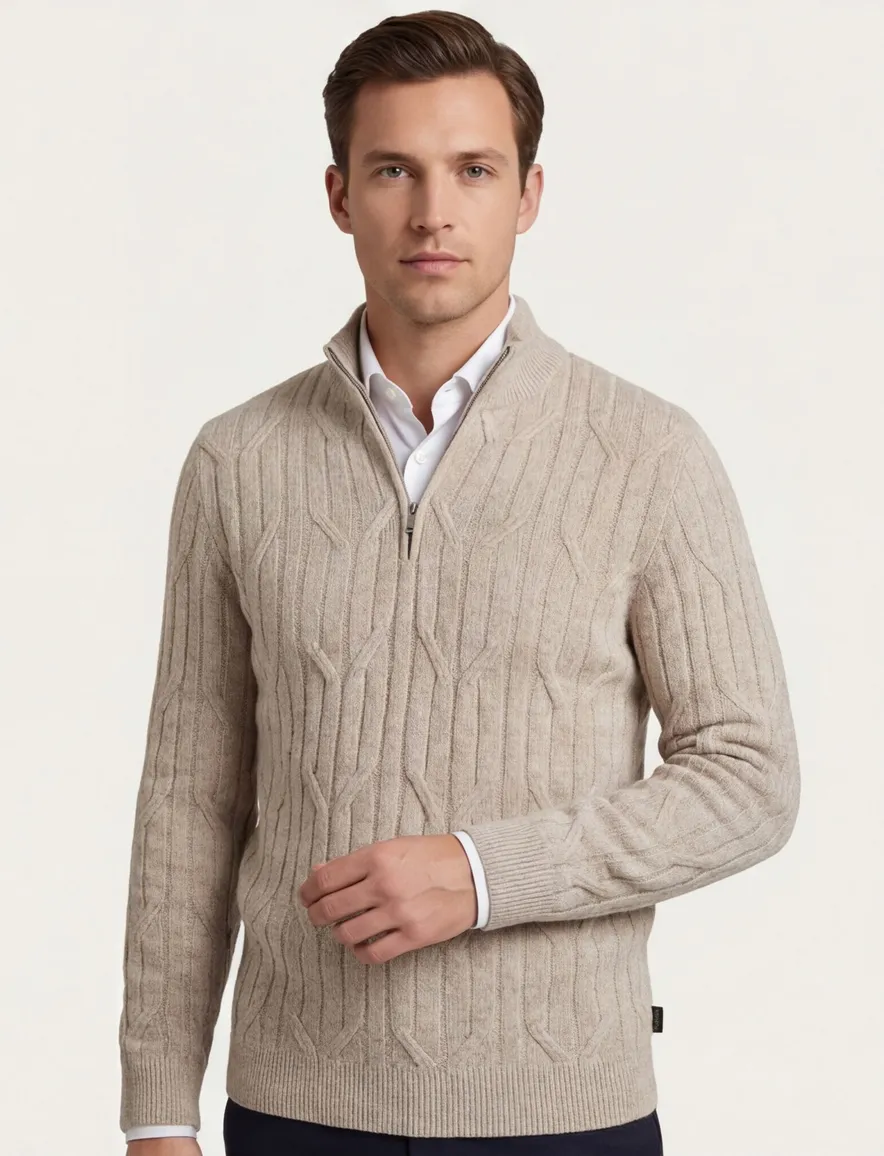 trui beige Cavallaro