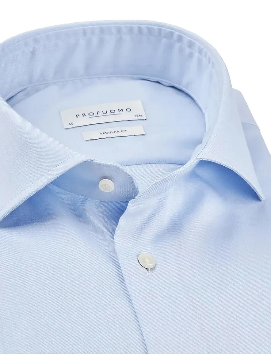 business overhemd lichtblauw Profuomo