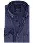 Portofino overhemd blauw geruit button-down