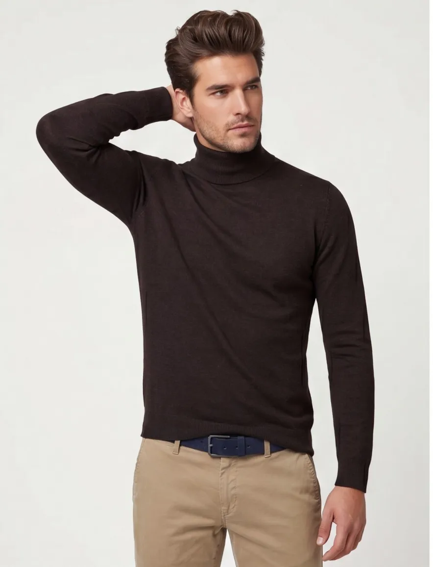Cavallaro Coltrui Donkerbruin 100% merinowol