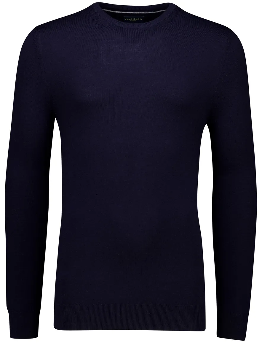 trui donkerblauw Cavallaro Napoli