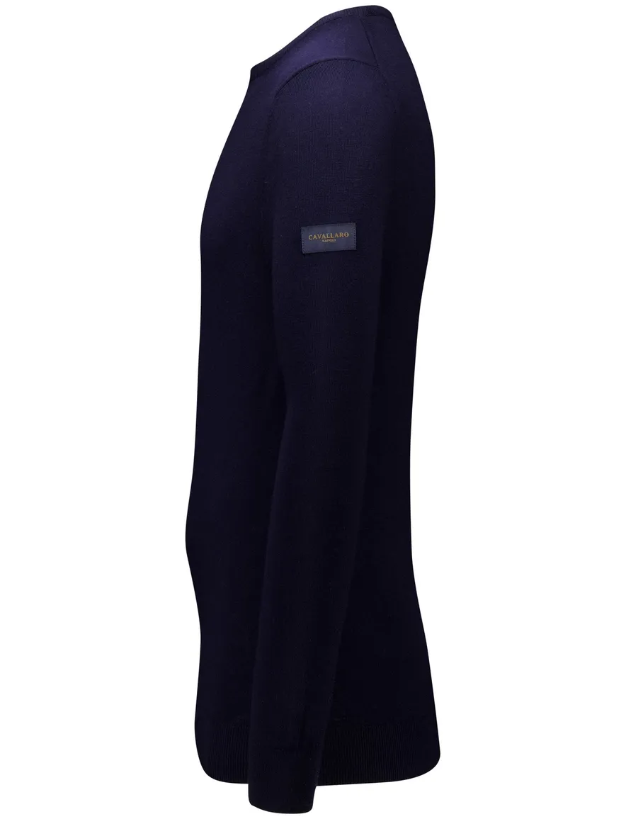 trui donkerblauw Cavallaro Napoli